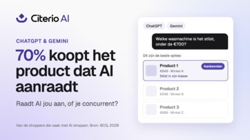 ChatGPT raadt slechts een aantal producten aan. Zit jij erbij?