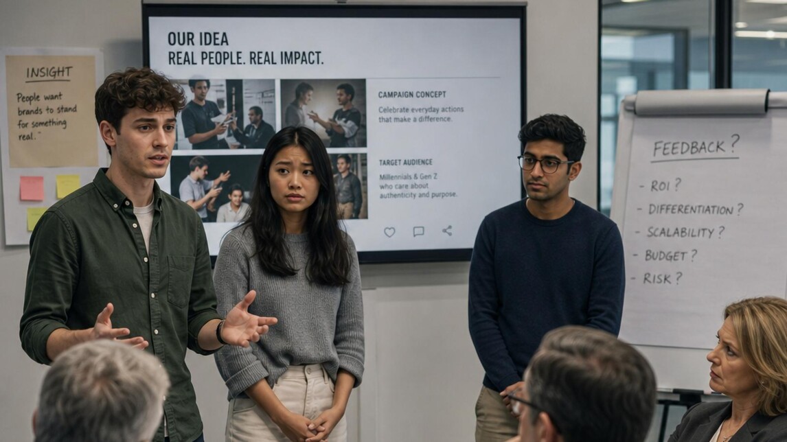 Intern pitchen
