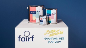 Fairf duurzame verf is Naam van het Jaar 2019