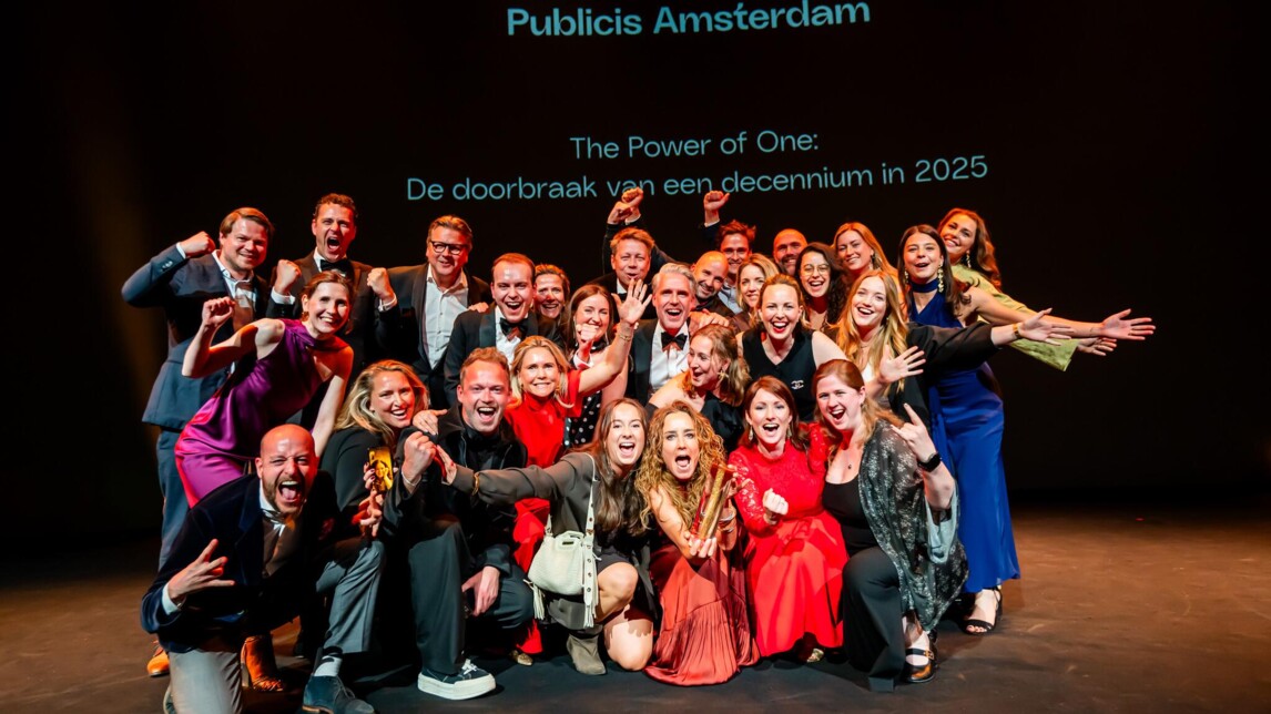 Publicis is bureau van het jaar bij de Amma's 2026