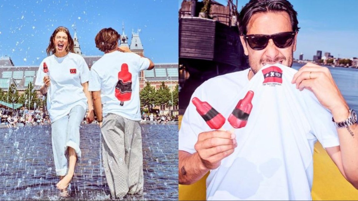 De Amsterdam Raket en het T-shirt