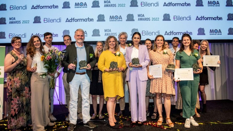 De prijswinnaars bij de MOAwards 2022