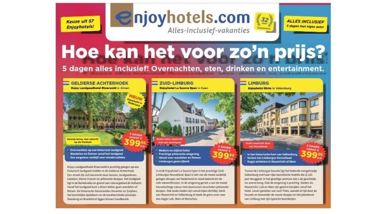 Hotelgast kiest op prijs en korting, duurzaamheid speelt nauwelijks rol