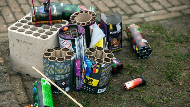 resten van Vuurwerk