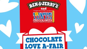 Tony’s en Ben & Jerry’s debuut EP ‘Chocolate Love A-Fair’ is nu uit