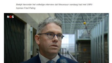 Nieuwsuur geeft onveilig signaal door UWV-interview integraal online te zetten