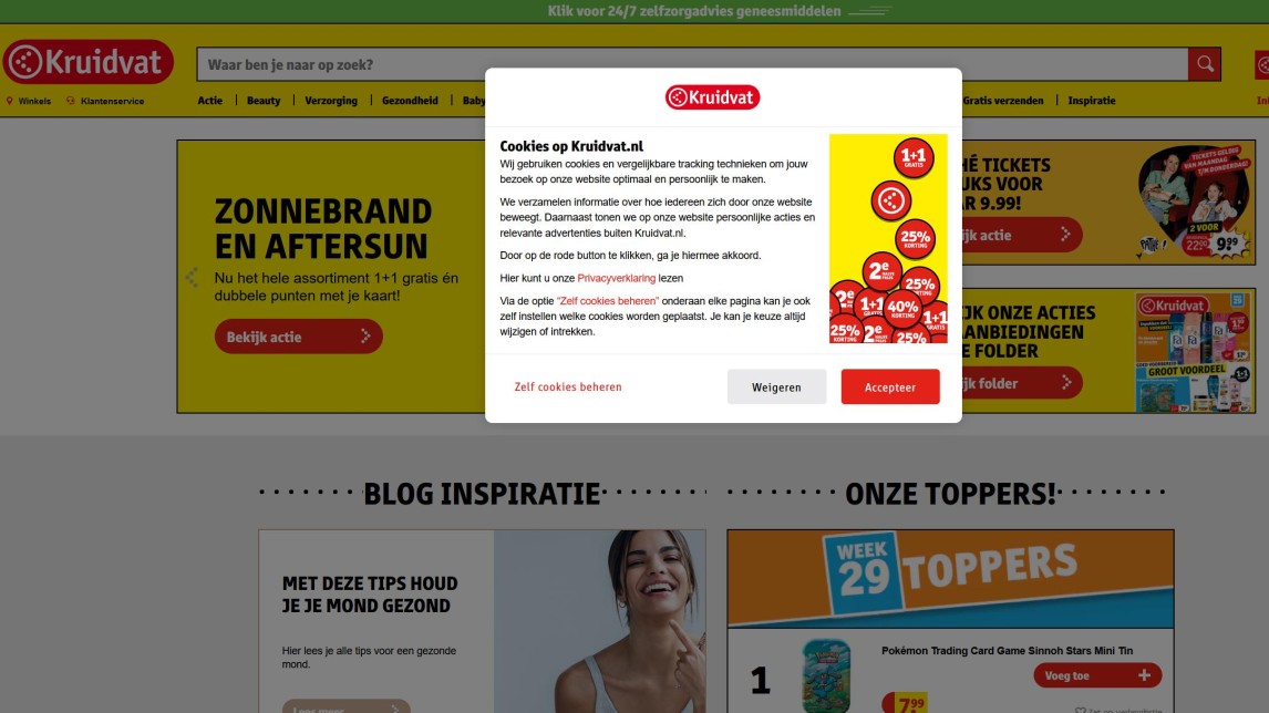 Website Kruidvat