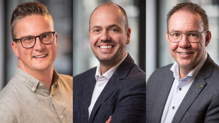 Frans Petersen, Peter van Apeldoorn en Steffart Buijs van Leene Communicatie