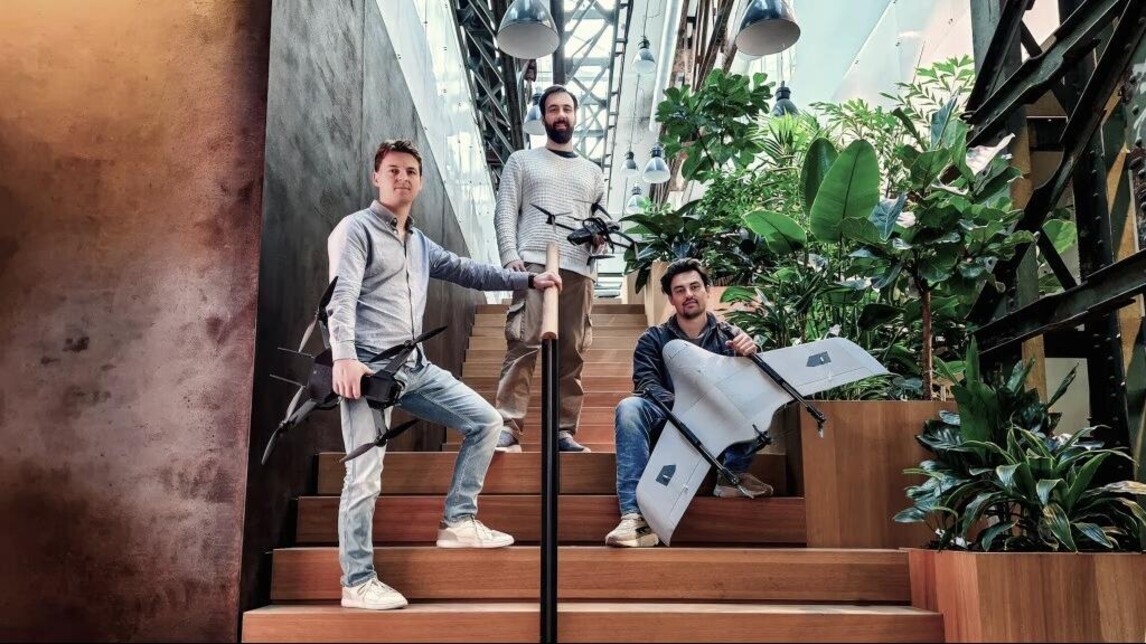 Het Intelic-leiderschapsteam, v.l.n.r. Maurits Korthals Altes (CEO), Jeroen Lappenschaar (CTO en Marc Derksen (CPO)
