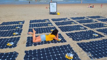 Handdoekje leggen 2.0: waarom het strand van Zandvoort plotseling vol lag met zonnepanelen