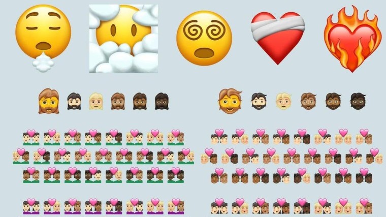 Nieuwe emoji's