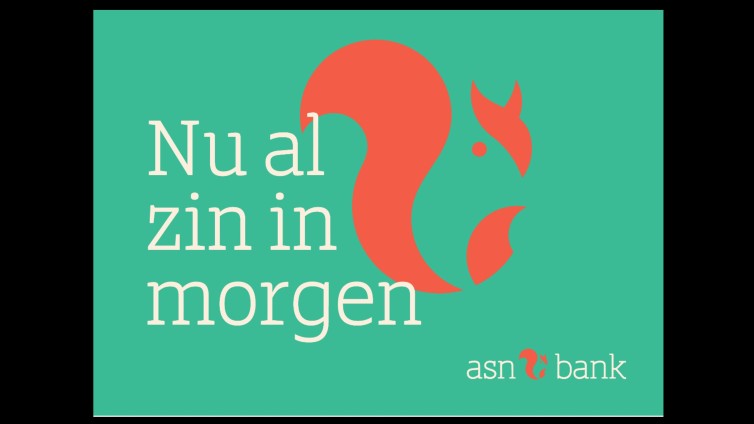 Kick-off campagne nieuwe ASN Bank: 'Nu al zin in morgen'