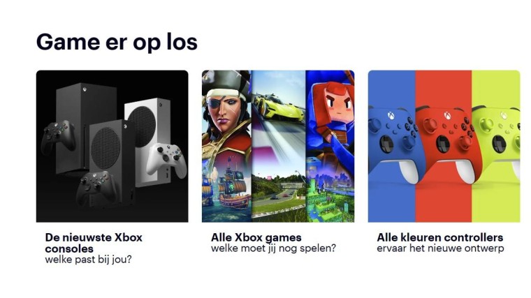 Bol.com merkpagina xbox