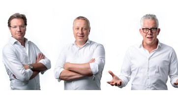 Ronald Jansen, Rob Revet en Ed Borsboom starten marketingadviesbureau Mark Stronger