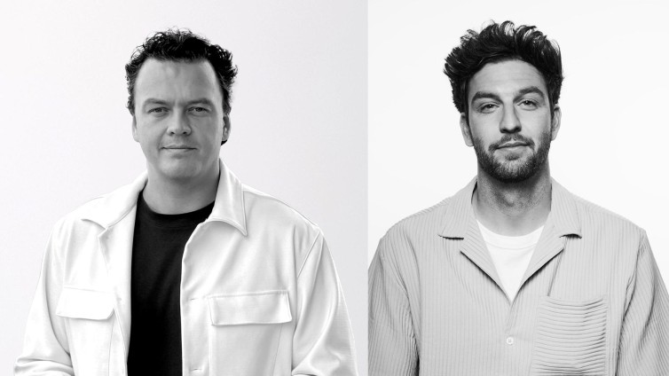 Daan Jongen (l) en Felix van Wissen