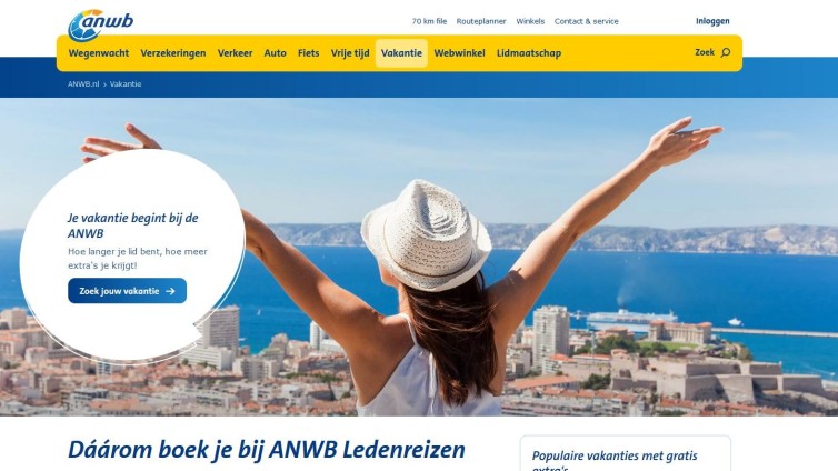 ANWB Ledenreizen