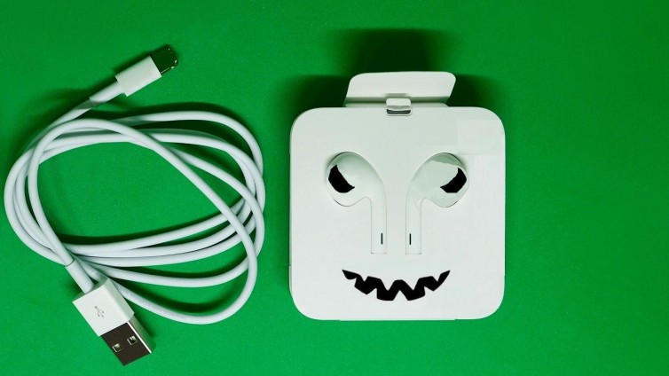 Earpods en usb-kabel