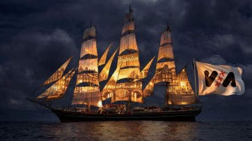 VIA haalt Amsterdamse driemaster naar Cannes