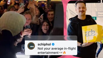 Schiphol transformeert vliegtuig tot rave-locatie tijdens Amsterdam Dance Event