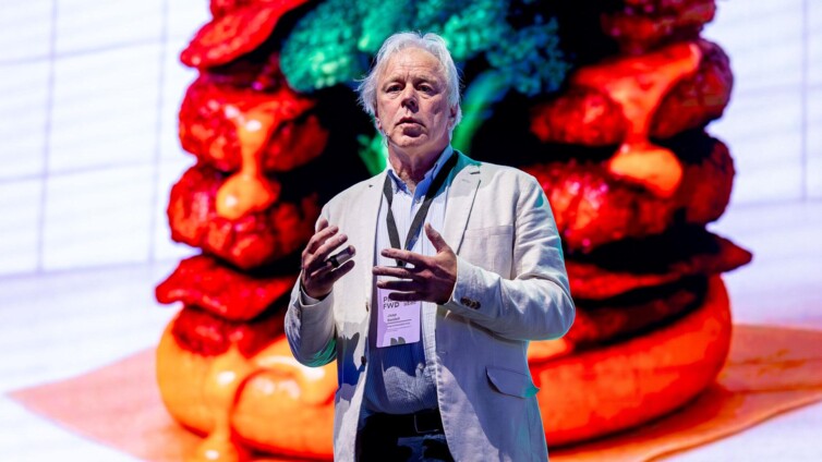 Jaap Seidell tijdens Plant FWD, alle fotografie is van Michiel Ton