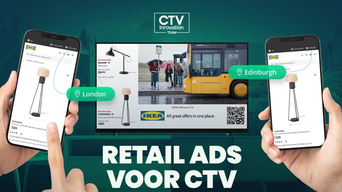 Retail ads CTV