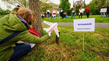 De struisvogelpolitiek van Ryan Air