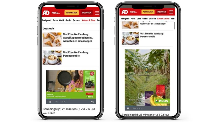 Succesvolle online video campagne voor PLUS