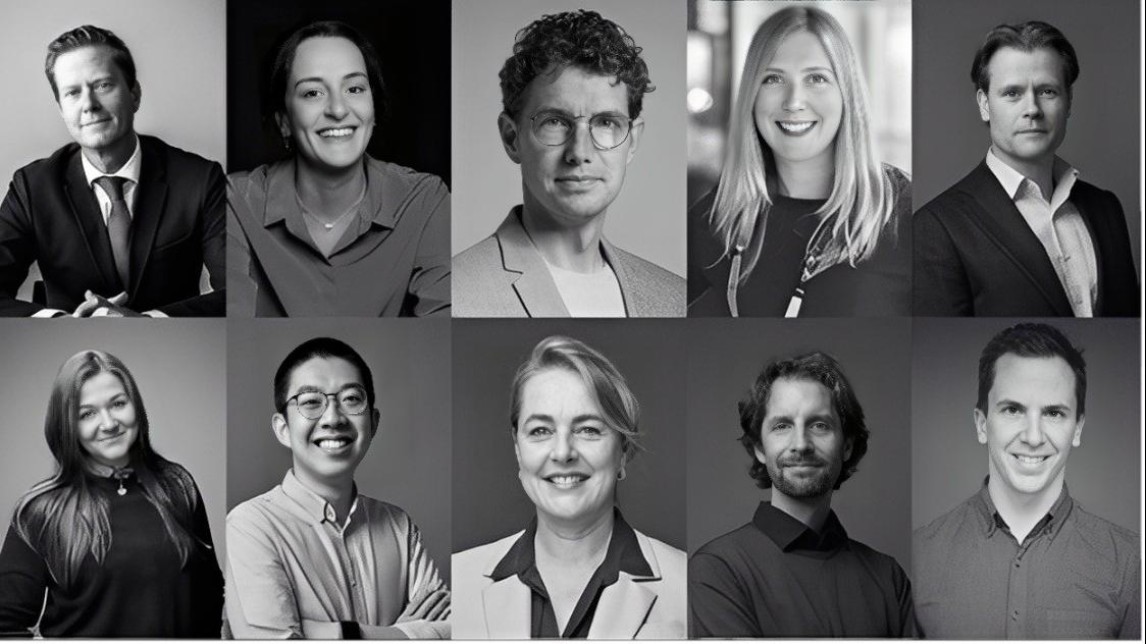 Het nieuwe managementteam van Edelman Amsterdam