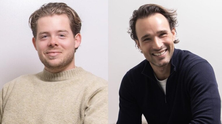 Thijs Vleut (l) en Jordi Wisse