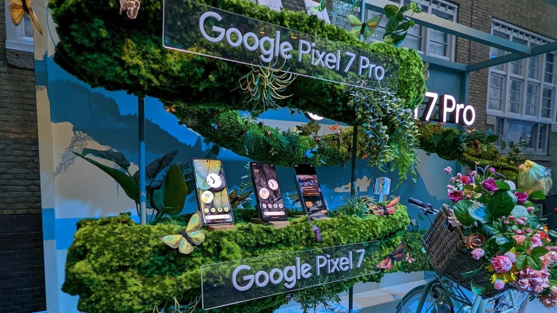 Google Pixel 7 evenement in Amsterdam