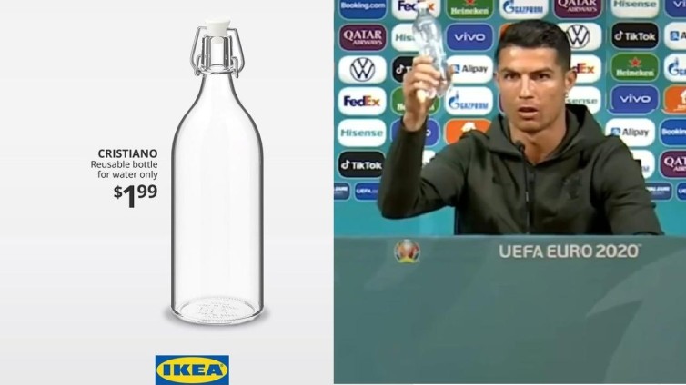 Ikeafles en ronaldo