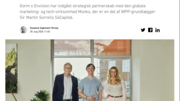 Monks sluit eerste AI-licentiedeal met Deens bureau 