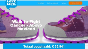 Abovo Maxlead komt in actie voor Fight cancer