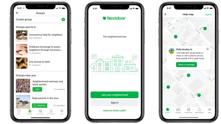 Nextdoor app