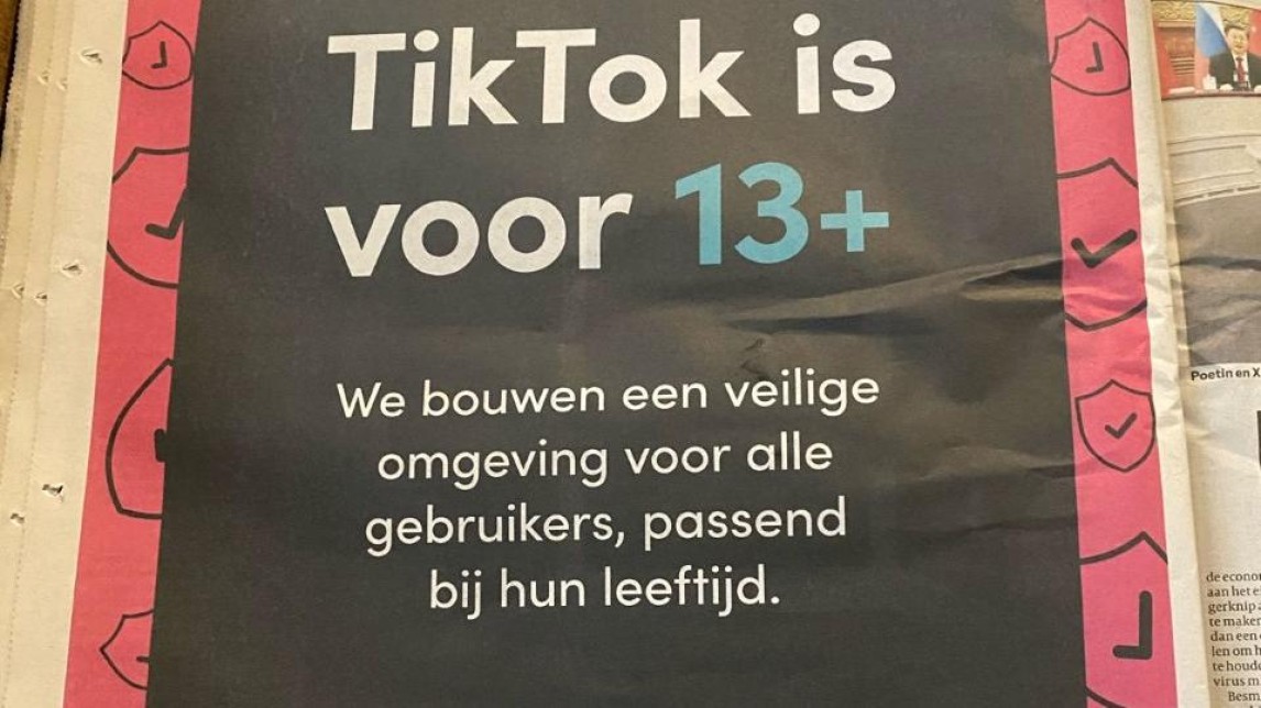 TikTok campagne de volkskrant