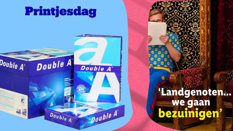 Merken zijn de koning te rijk en haken in op Prinsjesdag