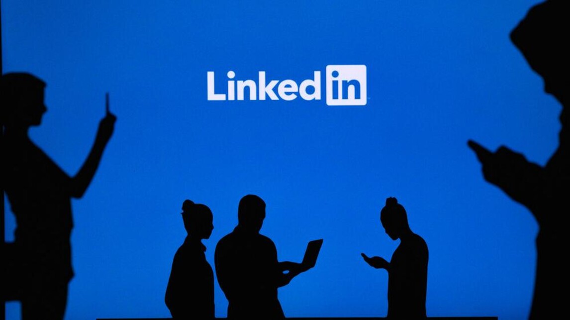 linkedin logo met mensen