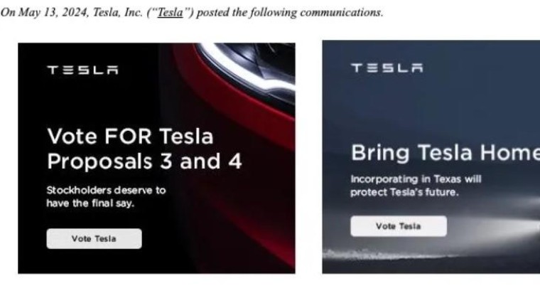 Tesla adverteert