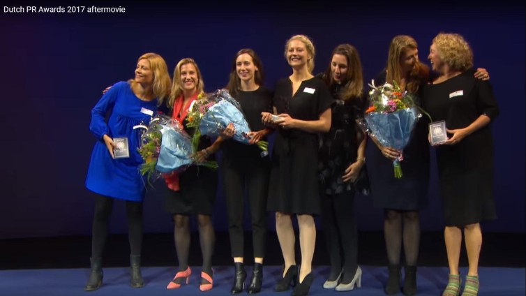 Winnaars van een Dutch PR Award, 2017