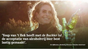 Els Dijkhuizen (Heineken): 'Wij geloven dat je kan genieten van Heineken, met óf zonder alcohol'