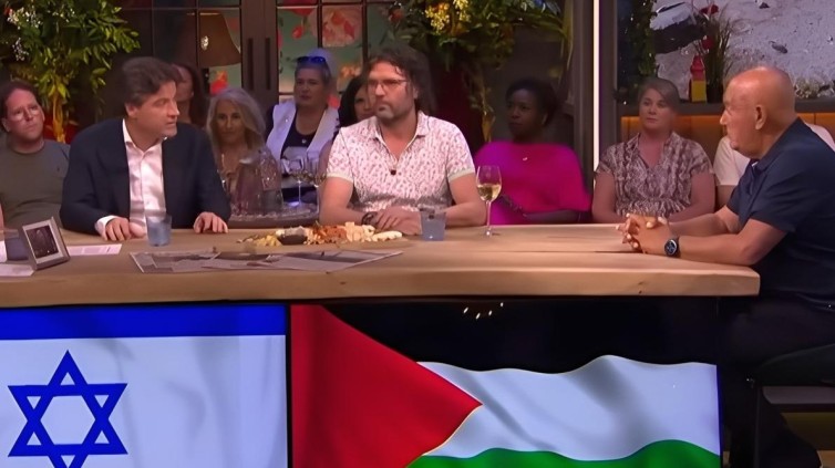 Felle discussie tussen Jack van Gelder (r) en Henri Bontebal (links) tijdens De Oranjezomer