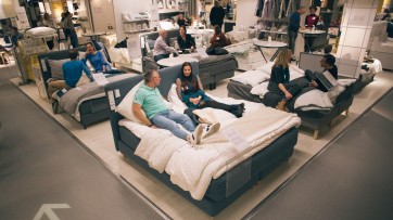 Ook Ikea heeft vlinders na het grootschalige speeddate-evenement