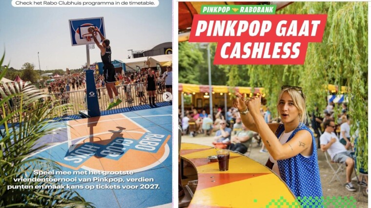 Rabobank op Pinkpop