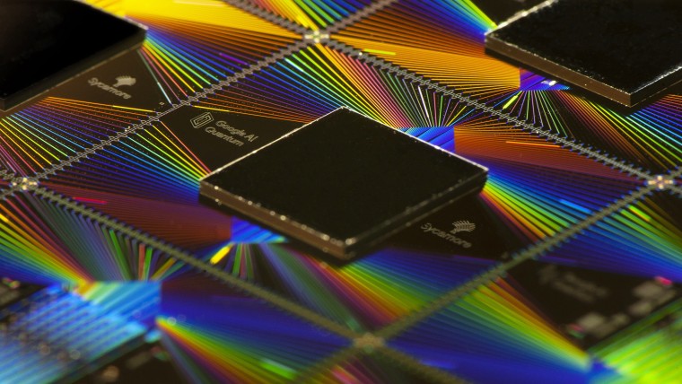 Google AI quantum chip