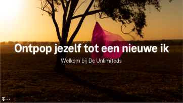 T-Mobile-campagne zet de 'Unlimited Mindset' centraal