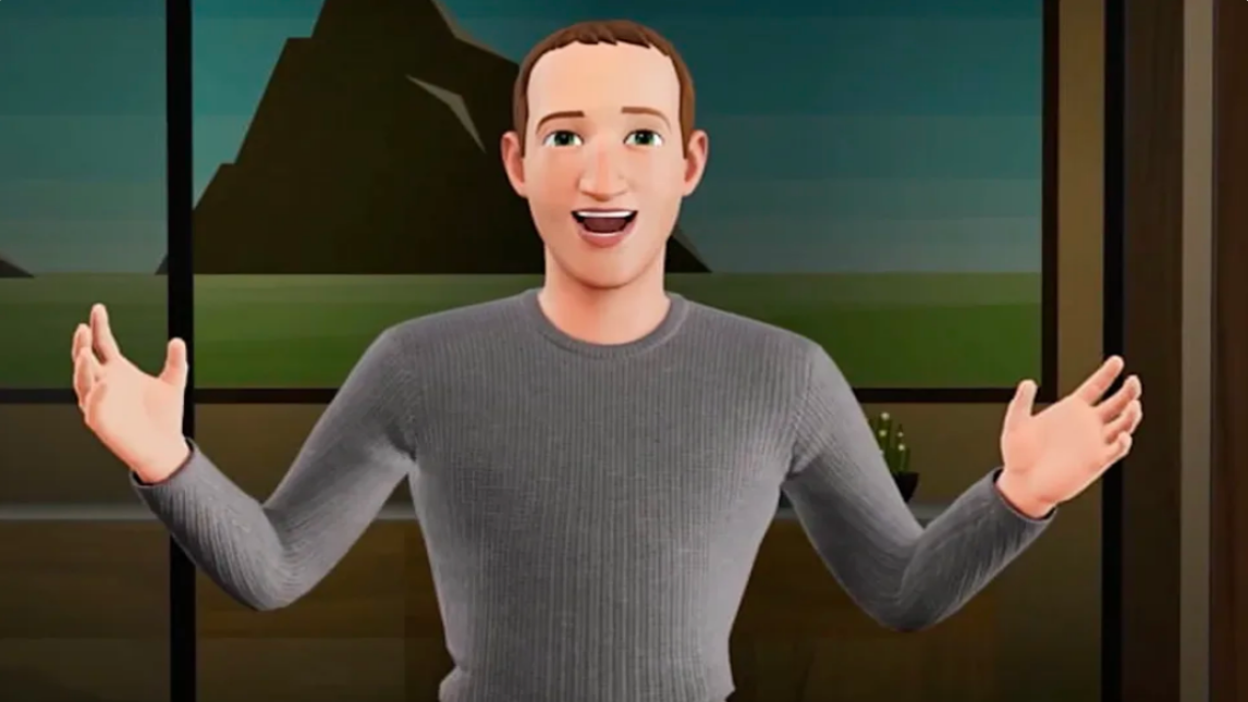 Mark Zuckerberg-avatar van Meta Connect 2022