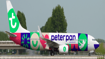 Transavia introduceert 'Peter Pan-vliegtuig'