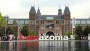 Greenpeace plaatst I amazonia-letters op oude I amsterdam-locatie