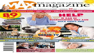 Omroep MAX mag door met exploitatie MAX Magazine