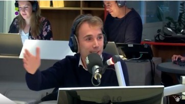 Erik Hensel (LifeHunters) viert een feestje bij Evers Staat Op